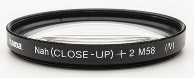 Hama Nah (Close-up) +2 + 2  M58 (IV) IV (4) 58 mm 58mm Nahlinse close up