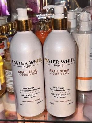 Faster White Snail Slim 7 Tage Super Whitening Körpermilch 500ml