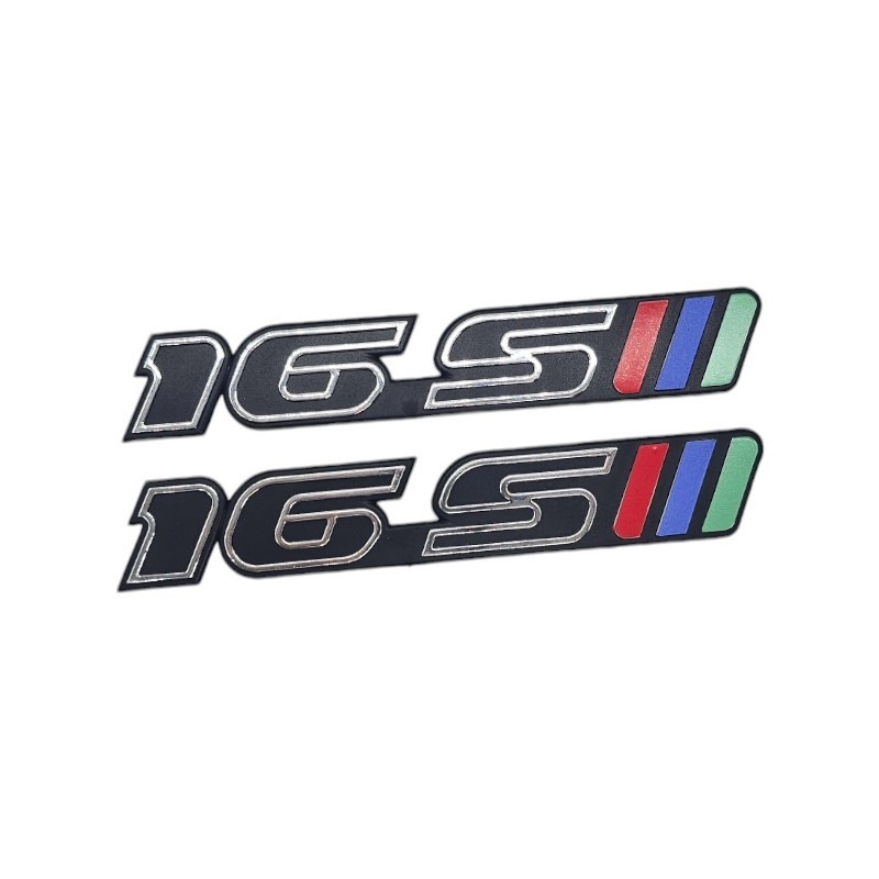 Logos d'ailes de Golf II GTI 16S Match revivez l'esprit Youngtimer avec des badges fidèles