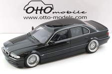 OttOmobile 1:18 BMW 740iL E38 Low Stance 2000 Black ot1150