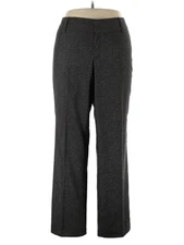 AB Studio Women Gray Dress Pants 16