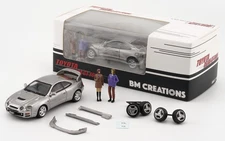 BM Creations Toyota Celica GT-Four ST205 - ID Silver - RHD 1:64 Car 64B0415