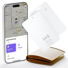 Apple Find My Compatible Wallet Tracker Cards 2-Pack