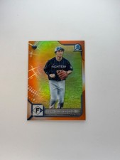 2022 Bowman NPB Nippon Professional Baseball Orange /25 Daigo Kamikawabata #15
