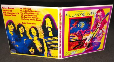 Savoy Brown Fillmore West 1970 Gate Fold CD NEW