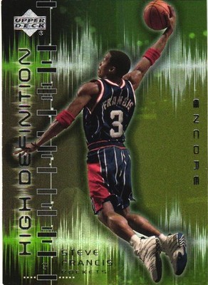 2000-01 Upper Deck Encore #HD2 Steve Francis High Definition