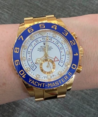 Rolex Yachtmaster II  18K Yellow Gold Ref. #116688-0002