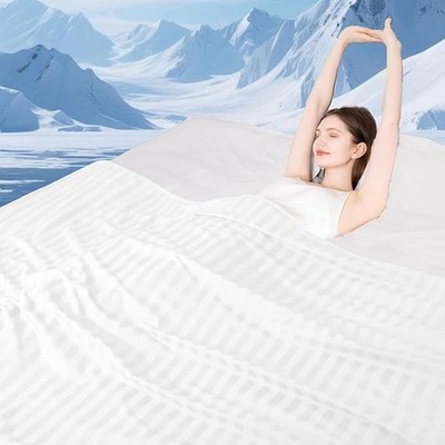 Cooling Throw Blanket Absorbs Heat to Keep Body Cool for Night Sweats 51×67inch