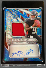Michael Penix Jr 2024 Spectra RPA /50 Aspiring Rookie Patch Auto Falcons