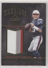 2017 Panini Majestic Unsung Warriors Materials Gold 10/75 Jimmy Garoppolo fm0