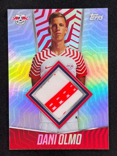 Topps 2023-24 Bundesliga 100% RB Leipzig Card Set Dani Olmo Relic Patch