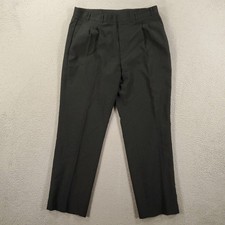 Vintage 90's Levis Action Slacks Mens 36x30 Dark Gray Pleated Dress Pants Preppy