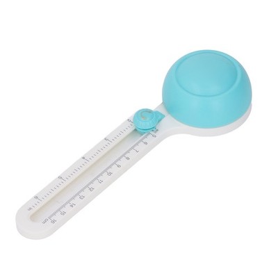 Rundpapierschneider 360 Grad Rotation Clear Scale Slide Adjustment Anti-Sli AK