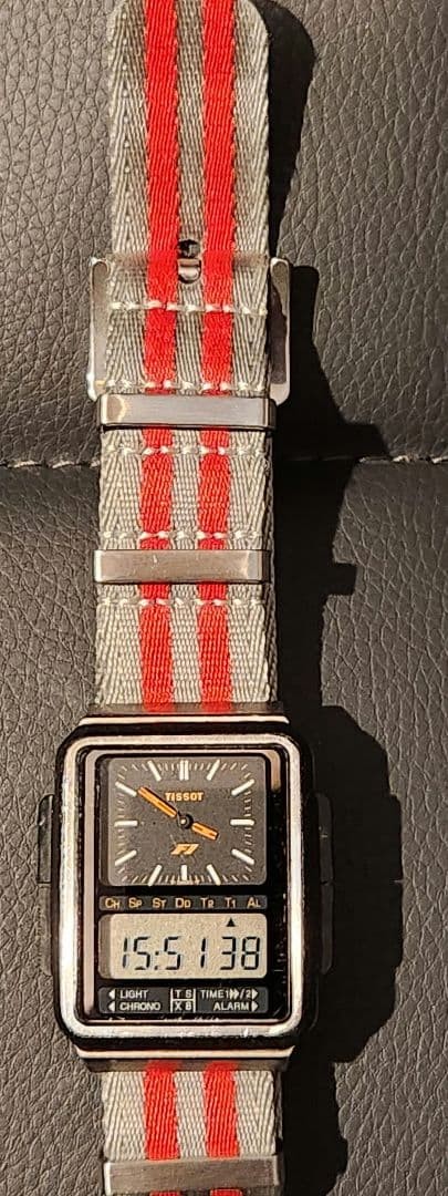 カルロス ベレン ジェリーナ 専用 tissot tsx8 f1 Vintage Ana-Digi Tissot F1 Tsx-8 Watch | eBay