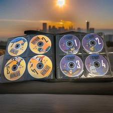 Bundle Of Dvd's 112 In Zip Up Case Logic Binder