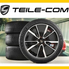 Porsche Macan Electric 95C 21" Turbo jeu de roues hiver NOIR 95C044601C