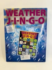 Weather J-I-N-G-O Bingo Style game By Ellen Martin 2008: EUC, Laminated