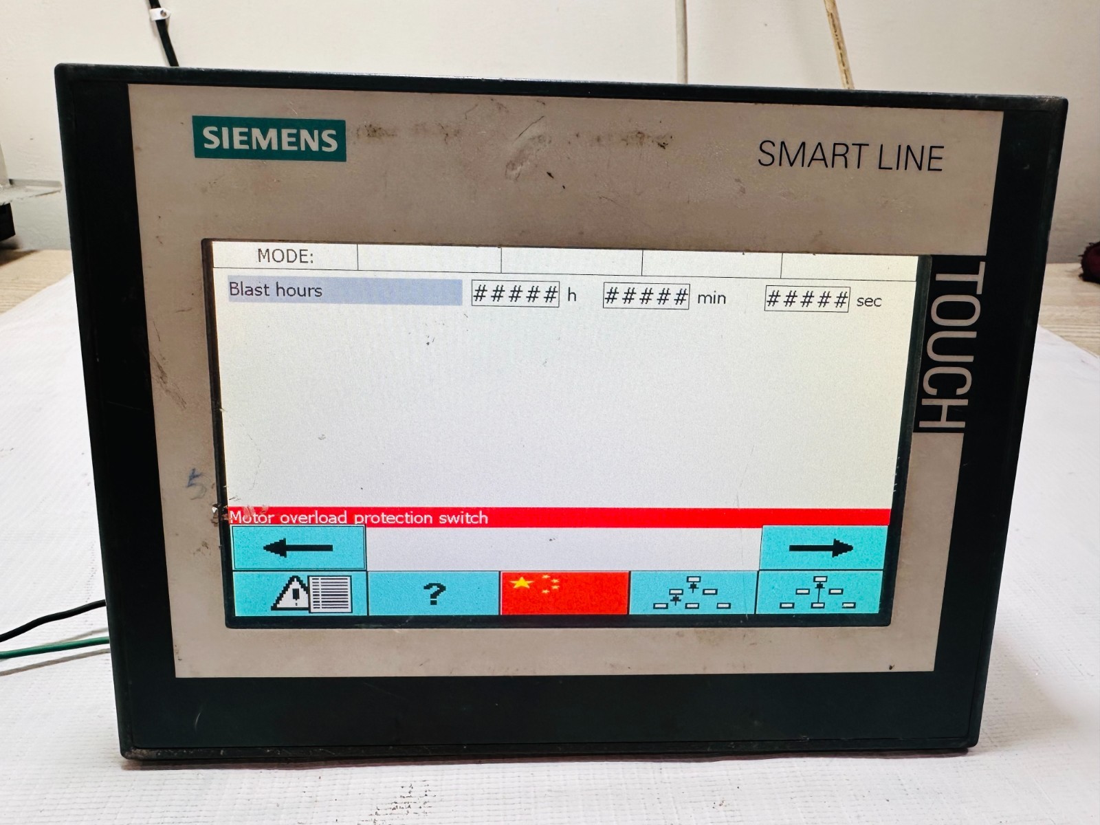 SIEMENS 6AV6 648-0CC11-3AX0 SMART LINE 700 IE V3 TOUCH PENNEL 6AV66480CC113AX0