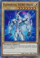 Yugioh Elemental HERO Neos SHVA-EN031 Super Rare 1st Edition NM