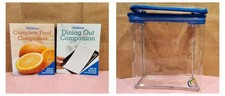 Weight Watchers WW Dining Out  Complete Food Companion 2 books 2009-2010  Bag