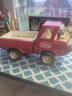 1970's Tonka Pickup Truck, Pressed Steel, Pink Vintage Rare Vehicle Toy
