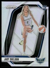2024-25 Panini Prizm WNBA Silver Jacy Sheldon Rookie #141 BG6-1