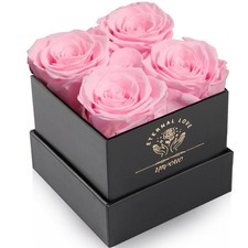 Flowers - Roses in a Box - Fresh Flowers - Forever Flower - Birthday Gifts fo...