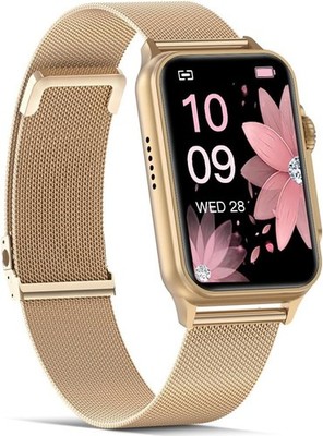 FITVII Nexa Fitness Tracker Annehmen/Anrufe tätigen, Smartwatch mit Blutdruck