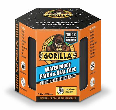 Gorilla Waterproof Patch & Seal Strong Permanent Roof Leak Patch
