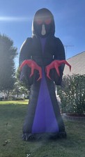 Gemmy 2018 16ft Tall Grim Reaper Halloween Ai...