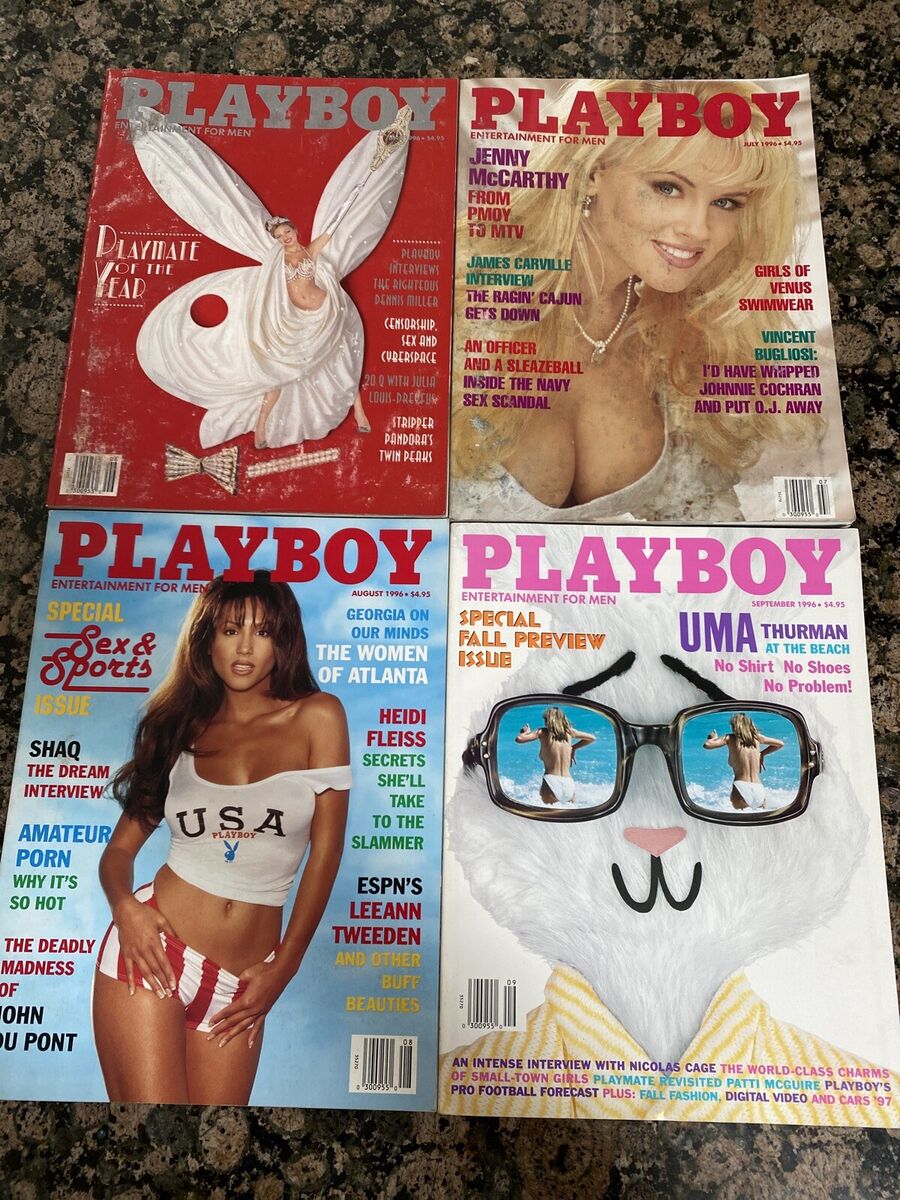 Playboy Lot of 4 Issues June to September 1996 pic