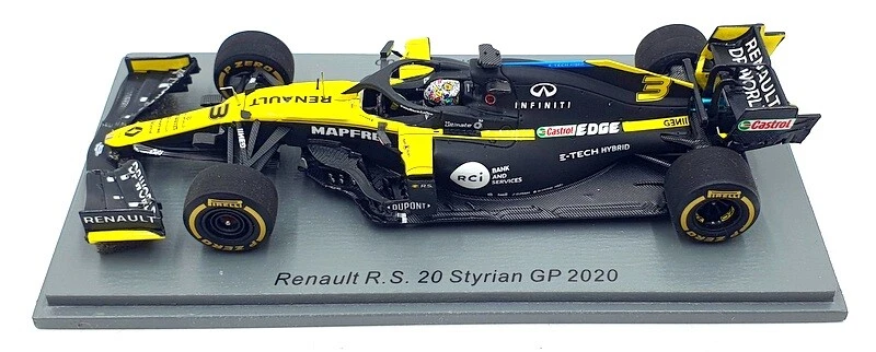 Spark 1/43 Scale S6476 - Renault R.S. 20 Styrian GP F1 2020 #3 - Image 4 of 4