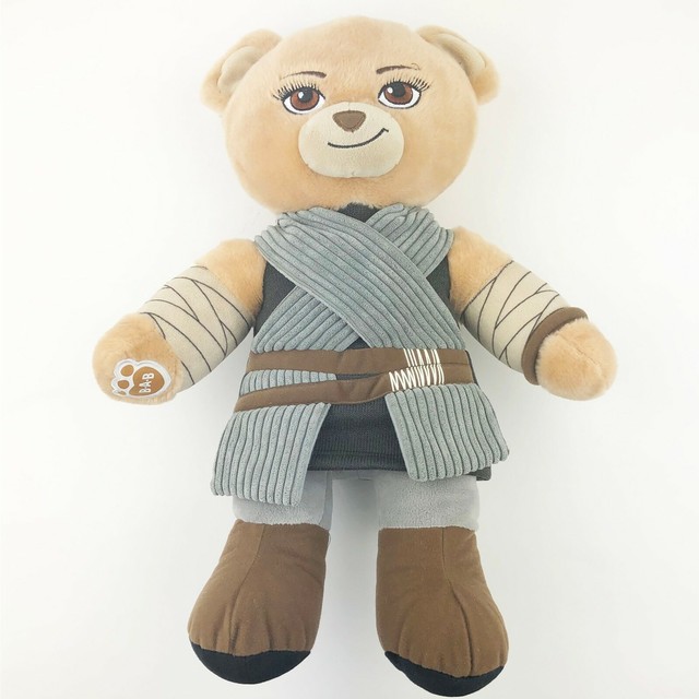Build A Bear Star Wars Teddy Bear Rey Disney 17" Plush BAB Lucasfilm