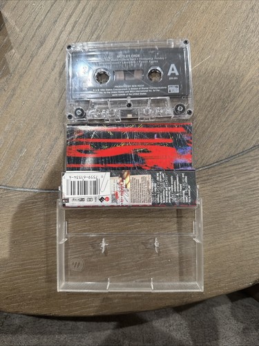 Motley Crue Motley Records Elektra Cassette PA Sticker - Picture 3 of 4
