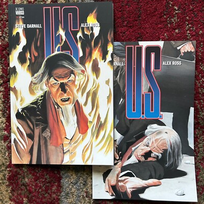 all 2 Uncle Sam by Alex Ross Vertigo DC Comics 1997 Complete Series Excellent