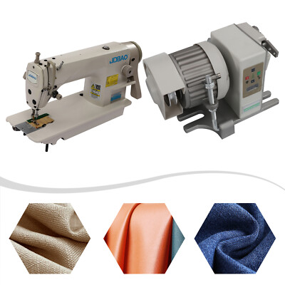 Industrial Strength Sewing Machine Heavy Duty Upholstery Leather Sewing w/ Motor