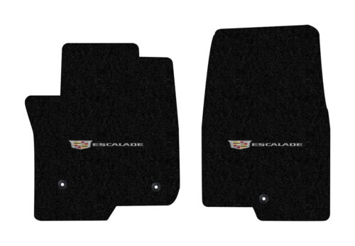 2021-2023 Escalade Lloyd Velourtex Front Floor Mats Crest & Escalade Logo - Picture 1 of 6