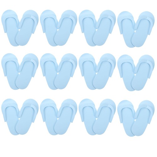 12 Pairs Pedicure Slippers Lightweight Slippers Salon Slippers Toe Spa Slippers - Bild 10 von 12