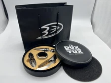 Anaheim Ducks Dux In Tux Gift Black Tie Event NHL Hockey Wine Accessory Set New