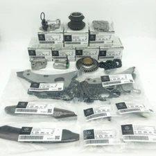 OEM Timing Chain Tensioner Kit For Mercedes Benz W205 W222 M276 3.0T 3.5 15pcs