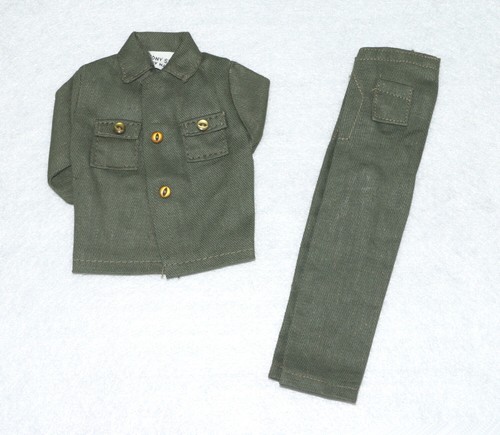 GI Joe Clone 1960s Marx Stony Smith NOS Uniform Pants Jacket Buddy Charlie