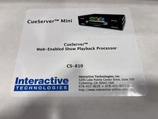 Interactive Technologies CueServer CS-810 Sho...