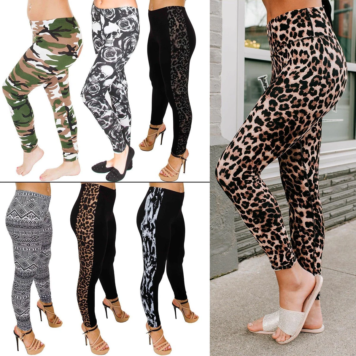 Soft printed leggings sale