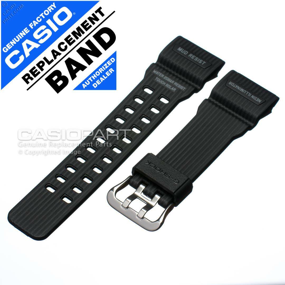 G-SHOCK gsr-b t 100d-1Aブラック メタルバンド Genuine Casio Black Watch Band for G-Shock Mudmaster GSG-100-1A