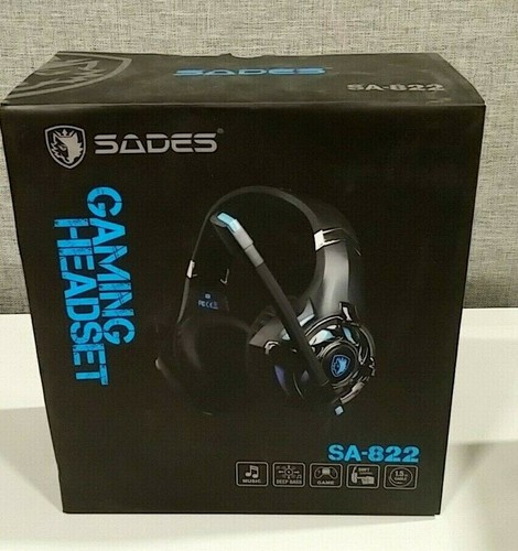 Sades - Gaming Headset (SA-822) (Black 