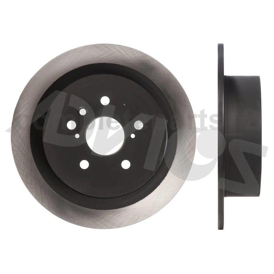 Disc Brake Rotor Fits 2008-2013 Toyota Highlander ADVICS 2pcs - Image 2 of 2