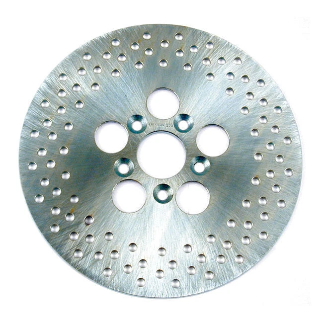 Disque de frein 11,5" percé en acier inoxydable MCS pour Harley-Davidson FX - Photo 1/1