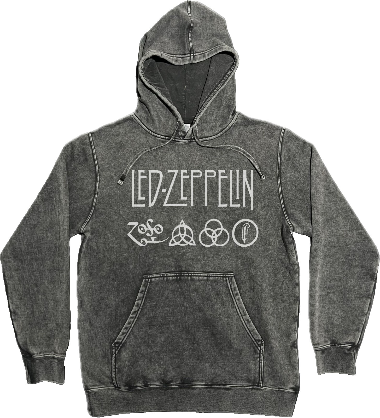 Mens Hoodie Led Zeppelin Tie Dye Hoodie Hoodie Led