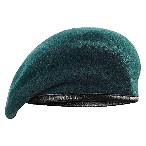 Womens French Artist Solid 100% Wool Beret Hats with Full  display picture 3