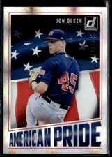 2018 Donruss American Pride Crystals Jon Olsen /999 #AP24